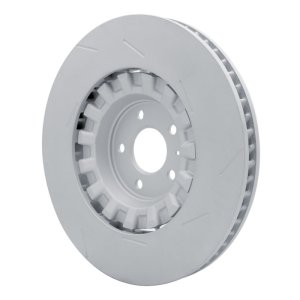 Porsche Macan Brake Rotor (1) - Left Front - DFC - Slotted Hi-Carbon Alloy Geomet Coated - `17-`18