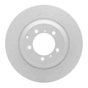 Porsche Panamera Brake Rotor (1) - Right Rear - DFC - Slotted Hi-Carbon Alloy Geomet Coated - `18-`23