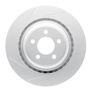 Chrysler 300 Brake Rotor - Rear - DFC - Geomet Coated + Slotted - `05-`23