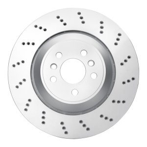 BMW X4 Brake Rotor (1) - Right Rear - DFC - Geomet Coated Rotors - Drilled - `20-`25