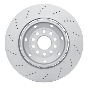 Audi RS6 Brake Rotor (1) - Right Front - DFC - Geomet Coated, Hi-Carbon Alloy, Drilled - `03-`04 Audi RS6 Brake Rotor (1) - Right Front - DFC - Geomet Coated, Hi-Carbon Alloy, Drilled - `03-`04