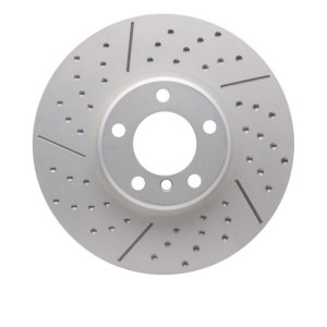 BMW 335I GT xDrive Brake Rotor (1) - Front - DFC - Dimpled and Slotted - `12-`21