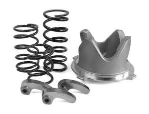 Hyundai Sonata Brake Kit - Front + Rear - DFC - Plain Rotors + Optimum OE Pads - Carbon Coated - `08-`10