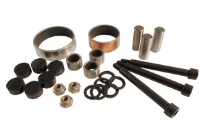Dodge Attitude Brake Kit - Front - DFC - Plain Rotors + Ceramic Pads - `12-`17