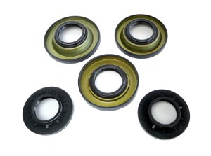 Mitsubishi Lancer Brake Pads + Rotors - Front - DFC - Plain Rotors + Ceramic Pads - `09-`15