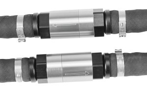 BMW 330i Brake Kit - Rear - DFC - Drilled & Slotted Silver Rotors + Euro Ceramic Pads - Silver - `12-`20