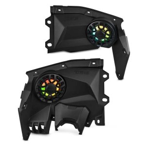 Can-Am X3 Speaker Panel Enclosures - Left + Right - DS18 - CA-X3DS6LDV2 - Black - `17-`23 Can-Am X3 Speaker Panel Enclosures - Left + Right - DS18 - CA-X3DS6LDV2 - Black - `17-`23