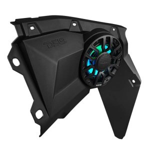 Can-Am X3 Speaker Panel Enclosures - Left + Right - DS18 - CA-X3DS6LDV2 - Black - `17-`23