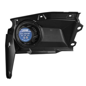 Can-Am X3 Speaker Panel Enclosures - Left + Right - DS18 - CA-X3DS6LDV2 - Black - `17-`23