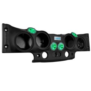 Jeep Wrangler JK Soundbar System - DS18 - Overhead - Black - `07-`18