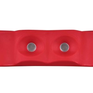 Jeep Wrangler JK Overhead Soundbar - DS18 - Fits 4 x 8in Speakers (Not Included) Tweeters Drivers Included - Red - `07-`18