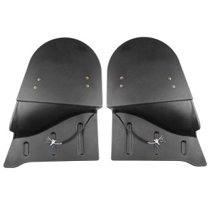 Jeep JK Subwoofer Enclosure - Left & Right - DS18 - Fits 2x 12in Subwoofers - `07-`18