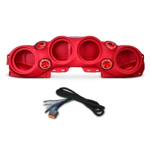 Jeep JLU Overhead Soundbar - DS18 - Red - `18-`23