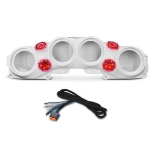 Jeep JLU Overhead Soundbar System - DS18 - White - `18-`23 Jeep JLU Overhead Soundbar System - DS18 - White - `18-`23