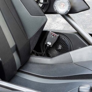 Polaris Slingshot Speaker Enclosures - Side - DS18 - SLG-SP6 - Black - `15-`19