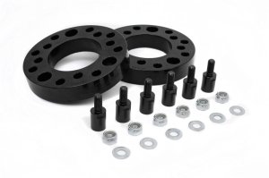 Ford F-150 Suspension Lift Kit - Front - Daystar - Suspension Strut Spacer Leveling Kit, 2.5 in. Lift - Black - `09-`21 Ford F-150 Suspension Lift Kit - Front - Daystar - Suspension Strut Spacer Leveling Kit, 2.5 in. Lift - Black - `09-`21