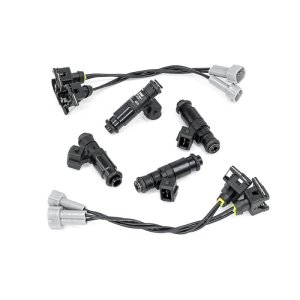 Mitsubishi Evolution Fuel Injector Set (4 Cyl) - DeatschWerks - Bosch EV14 1500cc - `07-`15