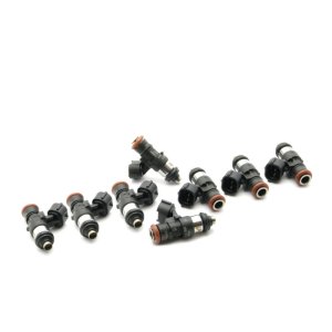 Cadillac CTS Fuel Injector Set - DeatschWerks - Bosch EV14 Universal 40mm/14mm 220lb/hr (Set of 8) - `09-`15