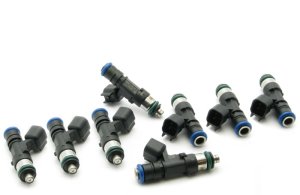 Dodge Challenger Fuel Injector Set - DeatschWerks - EV14 60 lb/hr (630 cc/min), Set of 8 - `08-`24