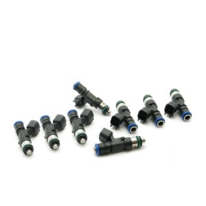 Dodge Charger Fuel Injector Set - DeatschWerks - EV14 60 lb/hr (630 cc/min), Set of 8 - `06-`24