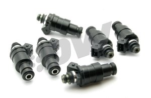 Nissan Skyline GTR Fuel Injector Set - DeatschWerks - 1200cc Top Feed Low Impedance - `89-`02
