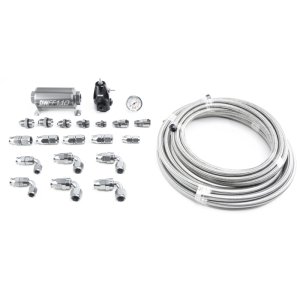 Chevrolet Avalanche Plumbing Kit - DeatschWerks - DW400 Pump Module Return Plumbing Kit SS PTFE - `05-`19