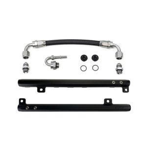 Ford Mustang Fuel Rails - DeatschWerks - 3-Valve with Crossover - `05-`10