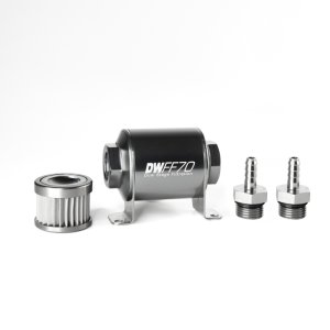 Subaru Impreza Fuel Filter - DeatschWerks - 10 Micron Stainless Steel - `93-`05