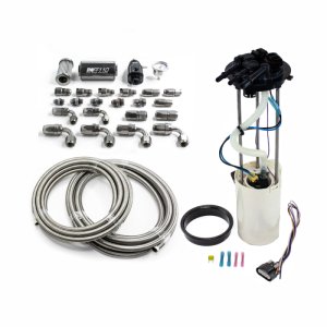 GMC Sierra 2500 Fuel Pump Module - DeatschWerks - DW400 Pump Module + CPE Return Kit - `99-`04