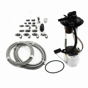 Chevrolet Silverado 3500 Fuel Pump Module - DeatschWerks - DW400 Pump Module w/PTFE fuel lines - `05-`09
