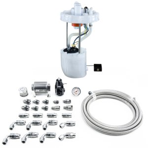 Honda Civic Si Fuel Pump - DeatschWerks - DW400 Pump Module + Return Kit - `12-`15