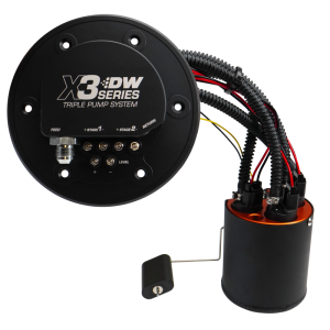 Ford Mustang Fuel Pump Module Kit - DeatschWerks - X3 Module with DW430C Pumps - `98-`04