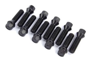 BMW 3 Series Lug Bolts - Dinan - Cone Seat M14x50mm - Black - `05-`23