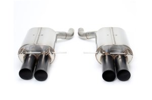 BMW M5 Performance Exhaust - Rear - Dinan - Axle-Back, Cool Tips, Freeflow - Black - `06-`10