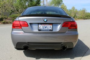 BMW 335is Performance Exhaust - Dinan - Axle Back, Free Flow, Dual 3.5