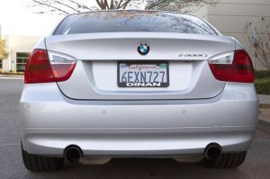 BMW 335xi Performance Exhaust - Dinan - Axleback, Freeflow - Polished - `07-`11
