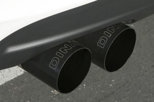 BMW 135i Performance Exhaust - Rear - Dinan - Axle Back, Freeflow - Black - `08-`13