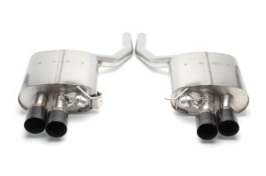 BMW 550i xDrive Performance Exhaust - Dinan - Axleback, Freeflow - Black - `11-`16