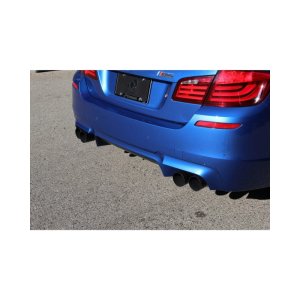 BMW M5 Performance Exhaust - Dinan - Axle-Back, Freeflow, Black Tips, Helmholtz Chamber, Butterfly Valve - Black - `12-`16