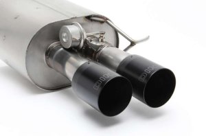 BMW M5 Performance Exhaust - Dinan - Axle-Back, Freeflow, Black Tips, Helmholtz Chamber, Butterfly Valve - Black - `12-`16