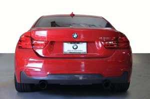 BMW 435i Performance Exhaust - Dinan - Axleback, Freeflow, Helmholtz Chamber - Black - `14-`16