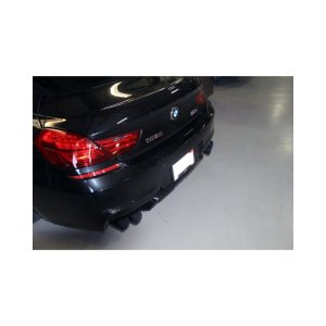 BMW M6 Performance Exhaust - Dinan - Axleback, Free Flow, Helmholtz Chamber, Butterfly Valve, Quad 3.5