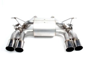 BMW M3 Performance Exhaust - Dinan - Axleback - Free Flow - Polished - `15-`20