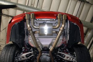 BMW M3 Performance Exhaust - Dinan - Axleback - Free Flow - Polished - `15-`20