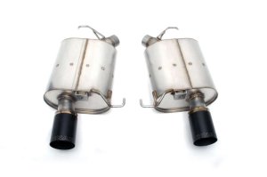 BMW 535i Performance Exhaust - Dinan - Axle Back, Helmholtz Chamber - Black - `11-`16