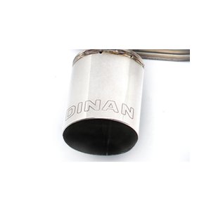 BMW 535i Performance Exhaust - Dinan - Freeflow Axleback - Polished - `11-`16