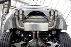 BMW X5 M Performance Exhaust - Dinan - Axleback, Freeflow - Polished - `15-`18