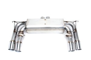 BMW X5 M Performance Exhaust - Dinan - Axleback, Freeflow - Polished - `15-`18