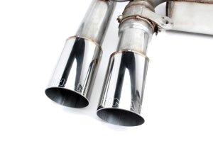 BMW X5 M Performance Exhaust - Dinan - Axleback, Freeflow - Polished - `15-`18