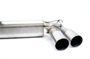 BMW X5 M Performance Exhaust - Dinan - Axleback, Freeflow - Polished - `15-`18